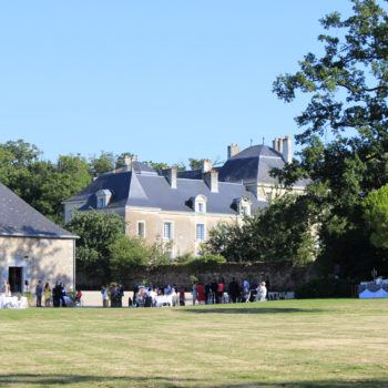 Réception maraige Nantes Château de la Rousselière